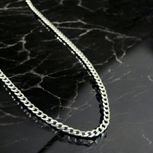 🇮🇹 Cadena Dilbar - Plata Italiana 5mm