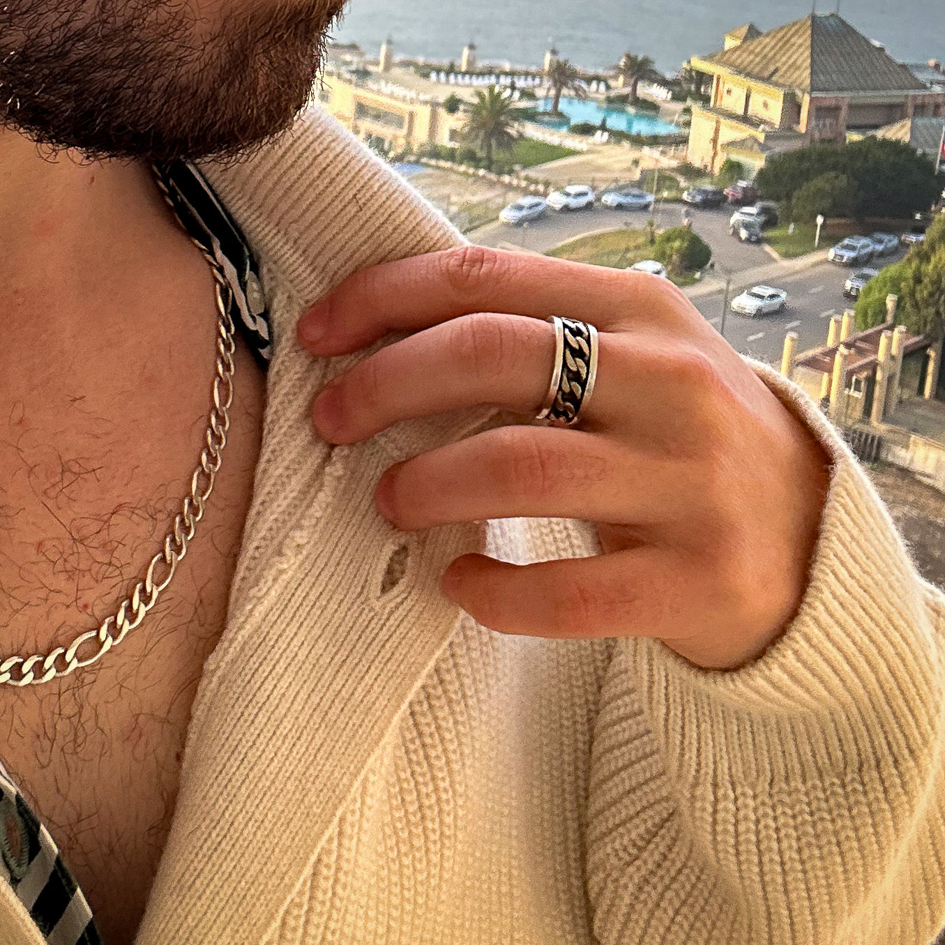 Mykonos Ring Plata 925