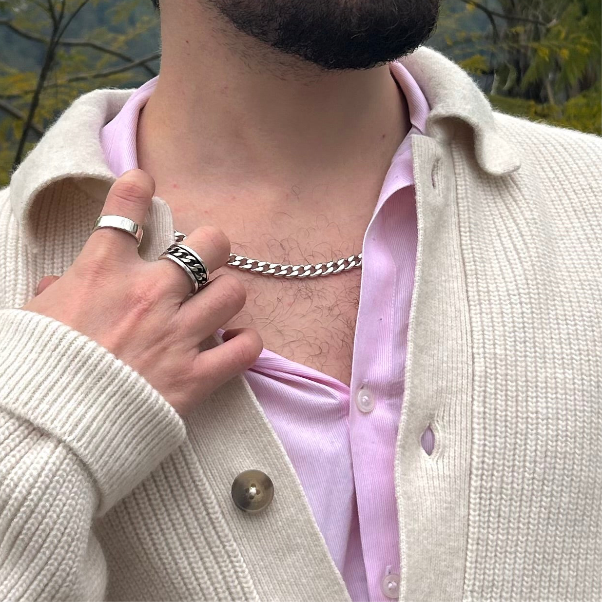 Mykonos Ring Plata 925