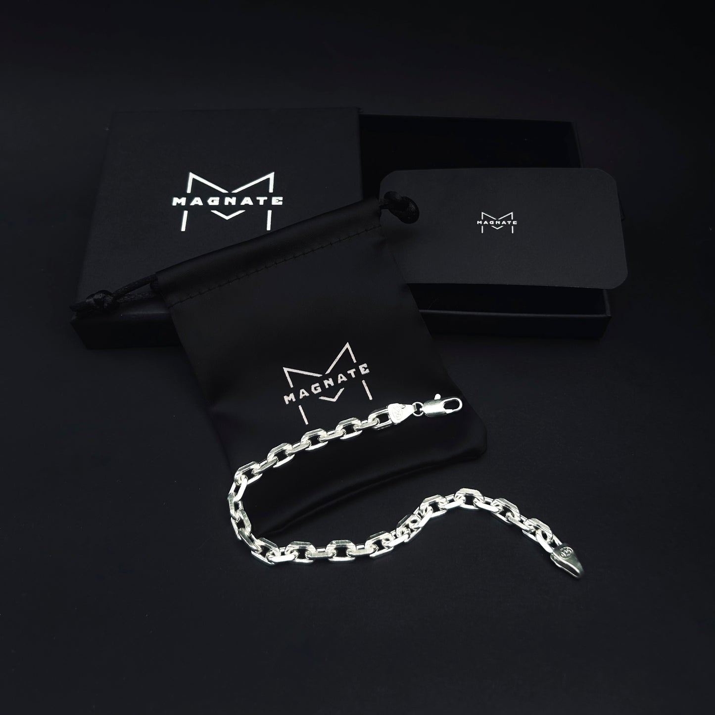 PULSERA RADIANT PLATA 925 - 5MM
