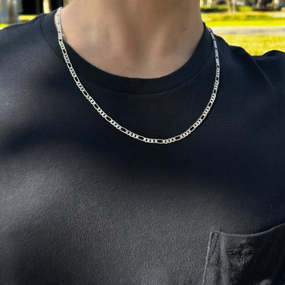 Figaro Chain Plata 925