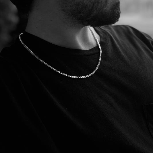Cadena Glow Plata - 3MM