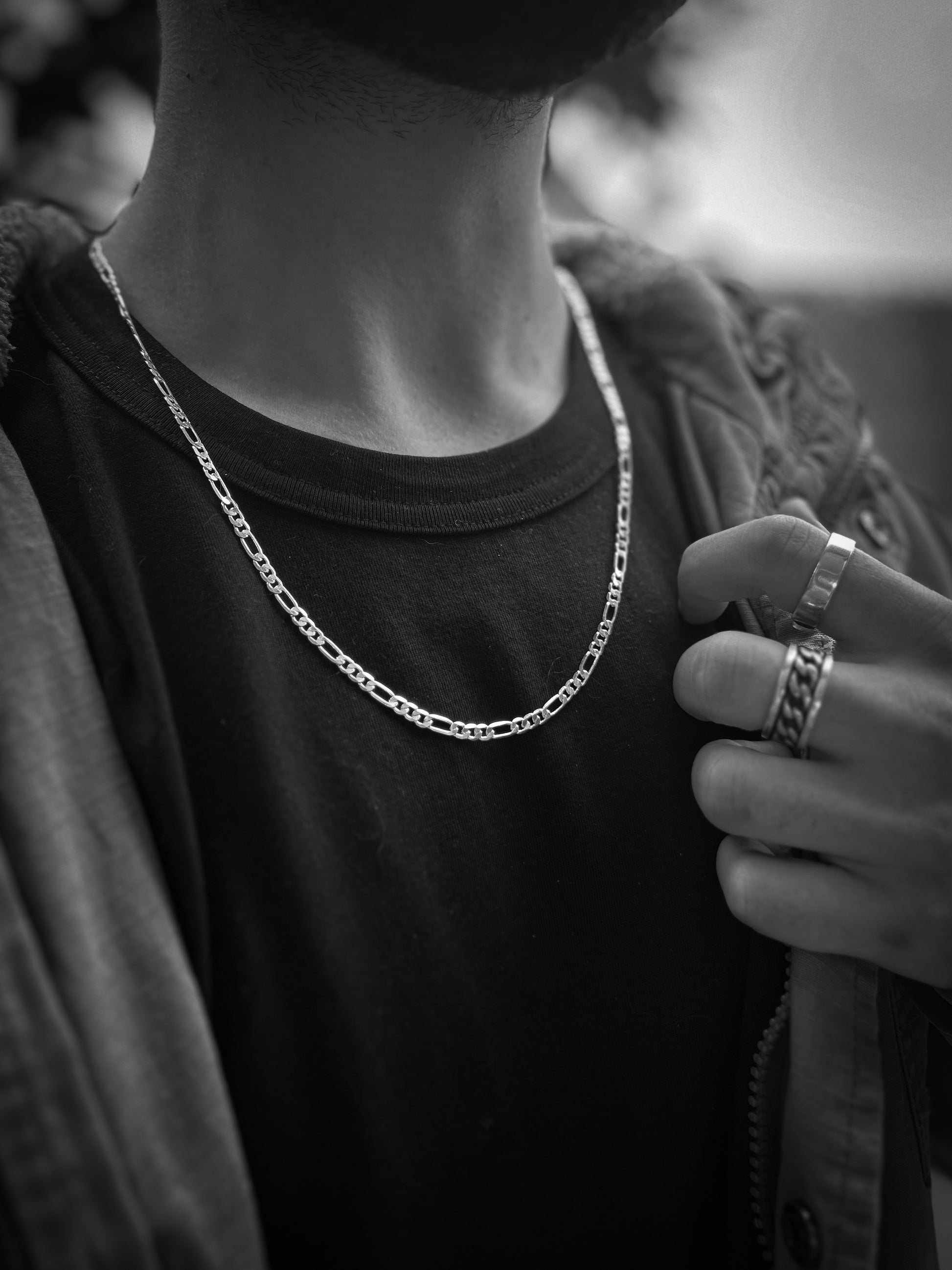 Figaro Chain Plata 925