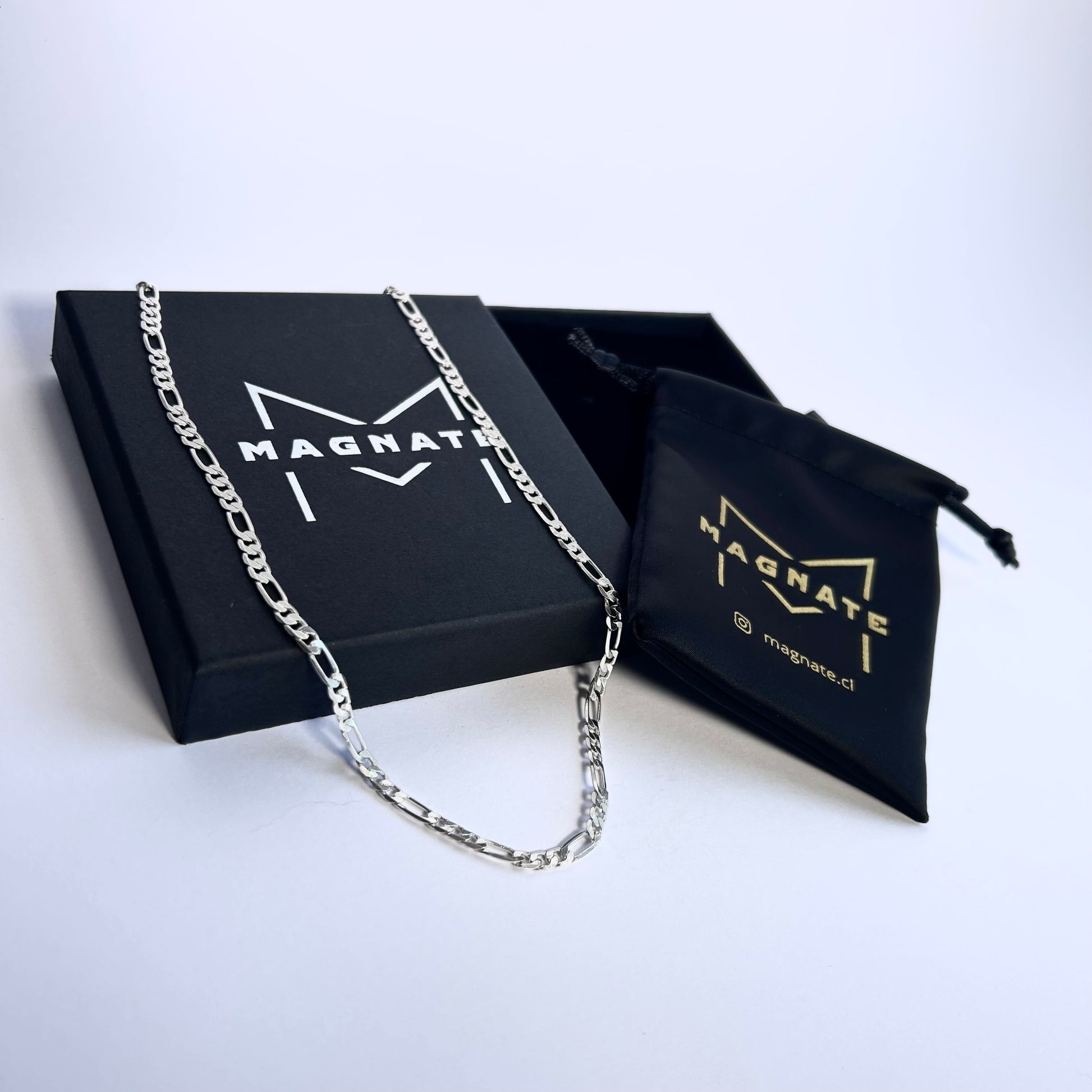 Figaro Chain Plata 925