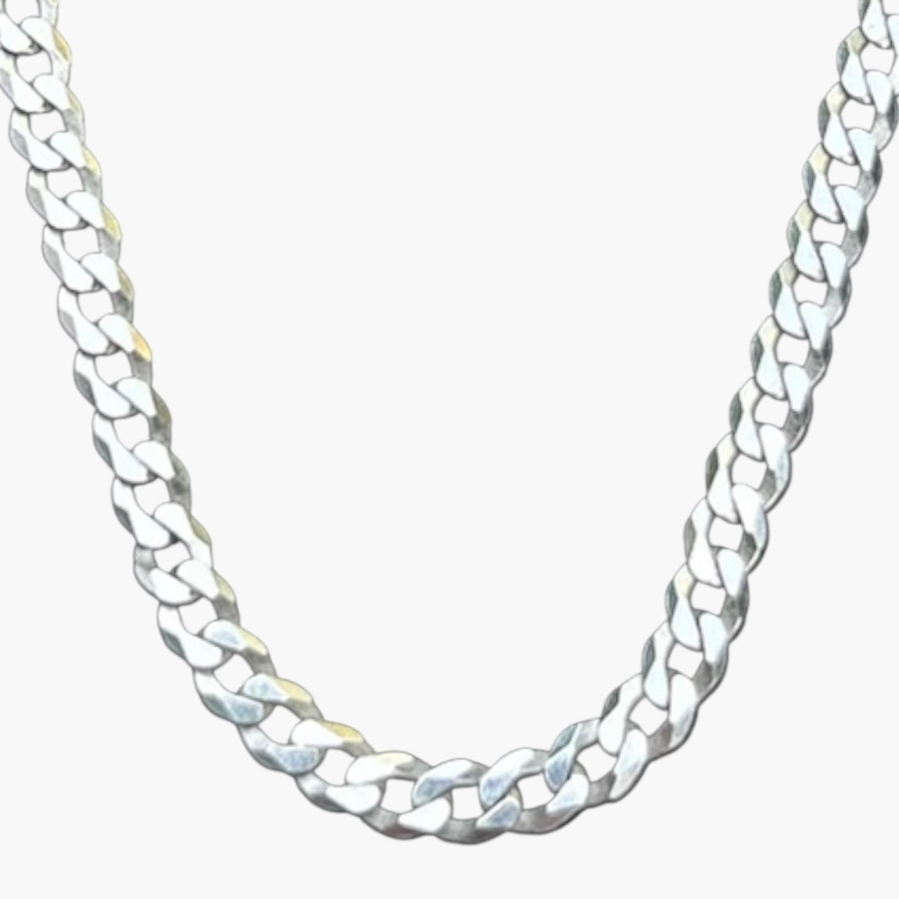 CADENA PORTOFINO PLATA ITALIANA - 4MM