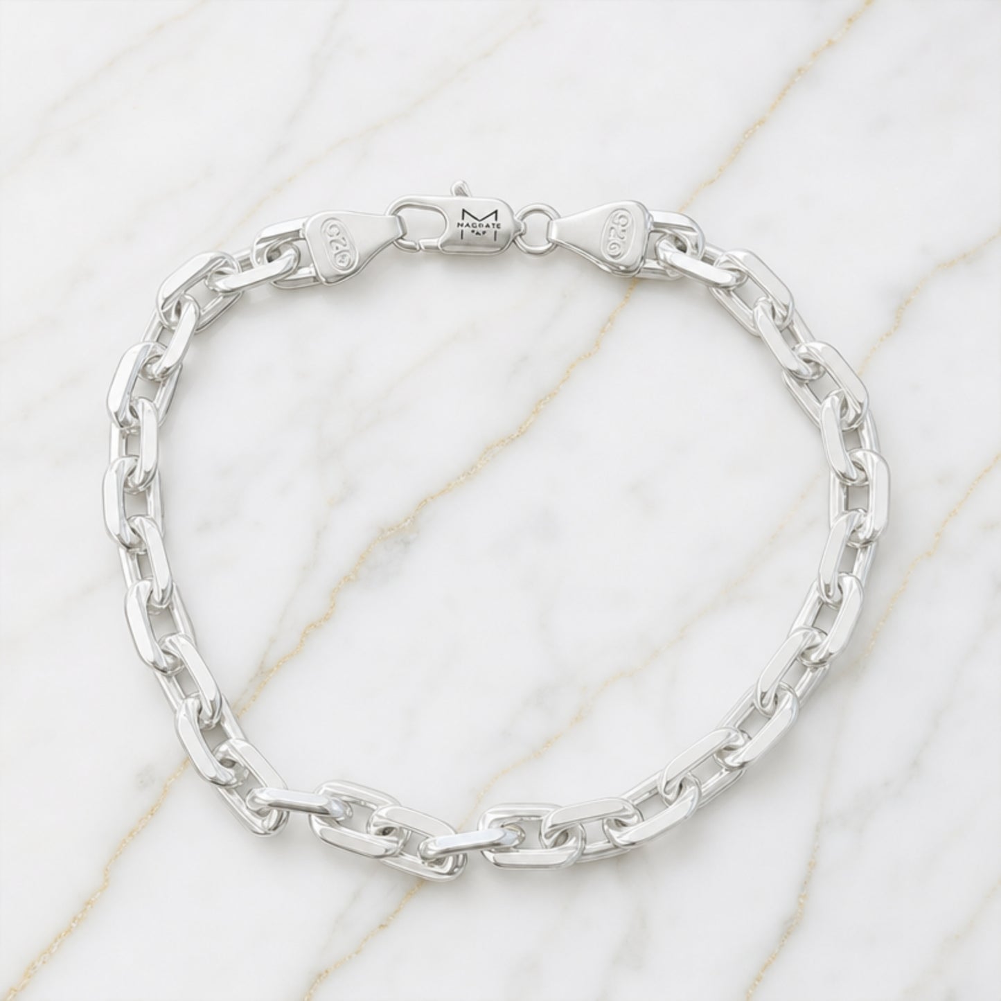 PULSERA RADIANT PLATA 925 - 5MM