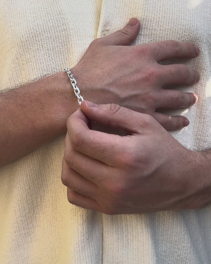 PULSERA RADIANT PLATA 925 - 5MM